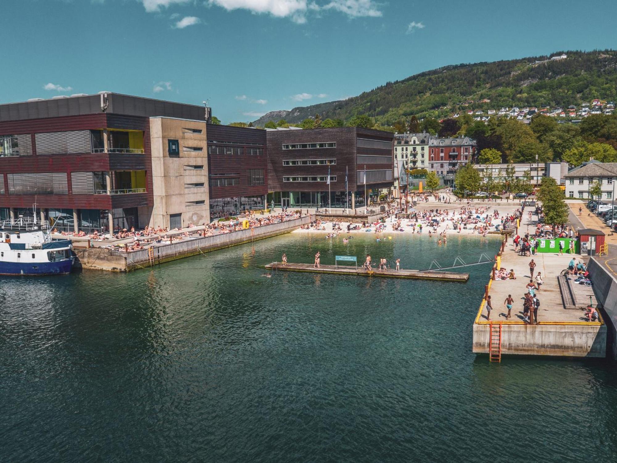 Byleilighet I Sjokanten M Terrasse Bergen Exterior foto